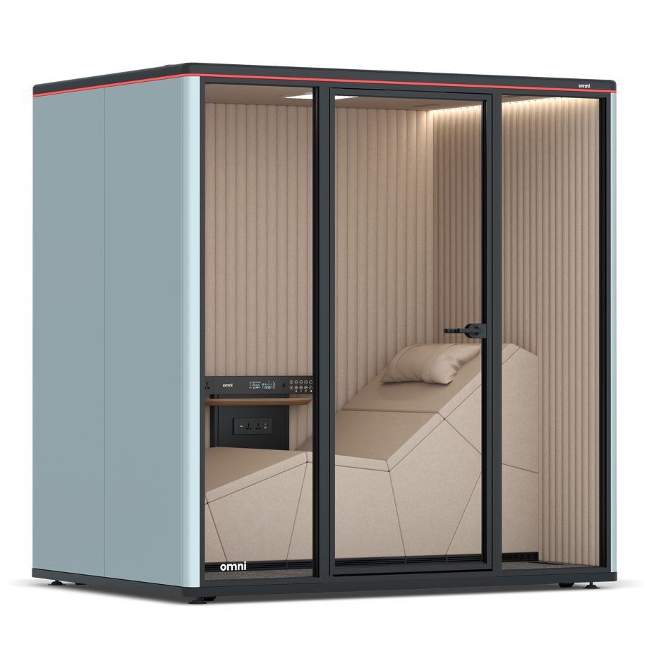 Omni SleepRAL Grey Blue / #a18e7e