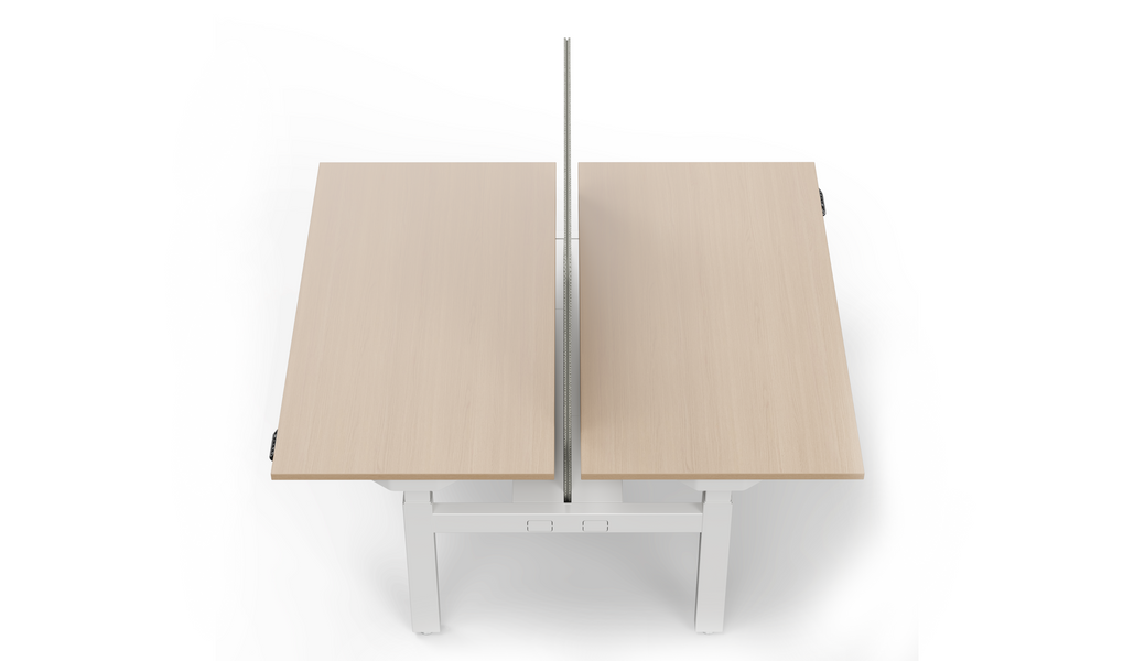 Vivo UpBianco opaco / Legno scuro / Verde salvia