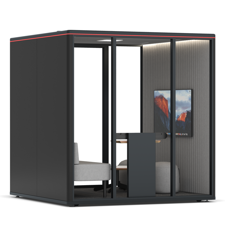 Omni SixLounge / RAL Black / #6d6c69