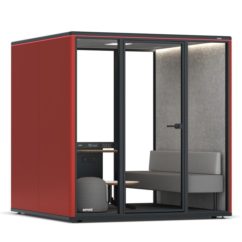 Omni SixLounge / RAL Tomato Red / #a49f98