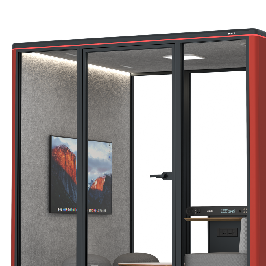Omni SixLounge / RAL Tomato Red / #a49f98