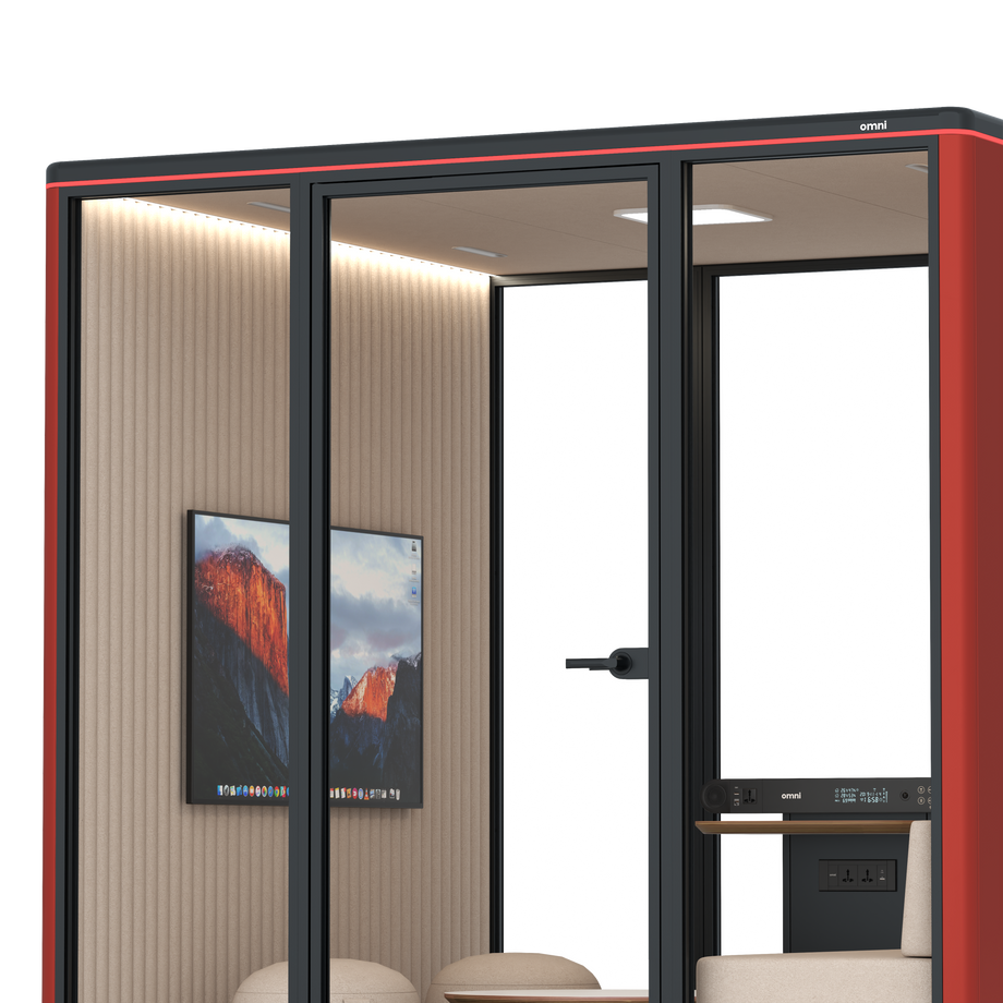 Omni SixLounge / RAL Tomato Red / #a18e7e
