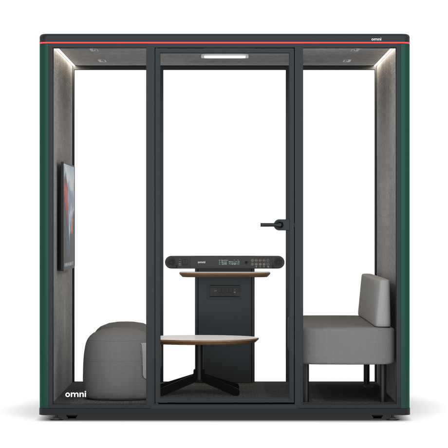 Omni SixLounge / RAL Moss Green / #a49f98