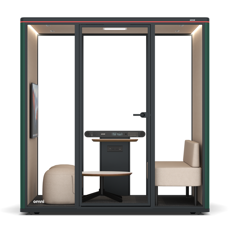 Omni SixLounge / RAL Moss Green / #a18e7e