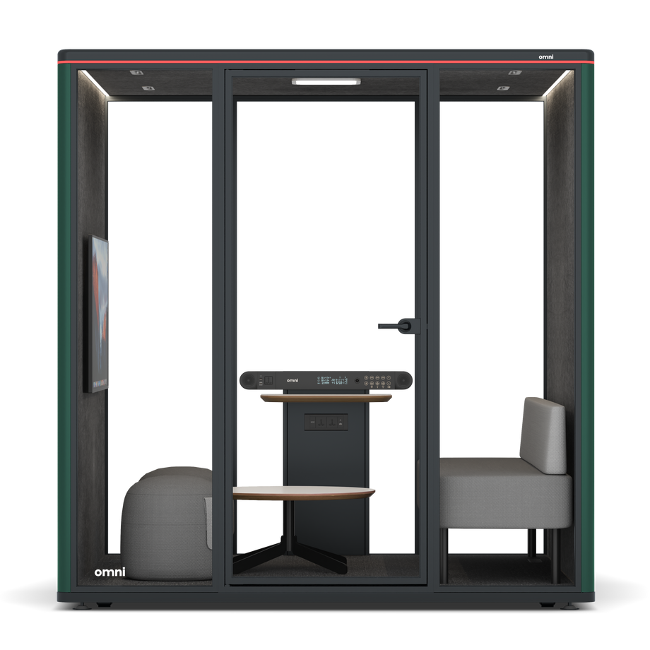 Omni SixLounge / RAL Moss Green / #615f5d