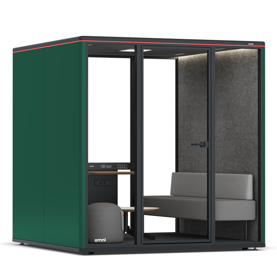 Omni SixLounge / RAL Moss Green / #615f5d