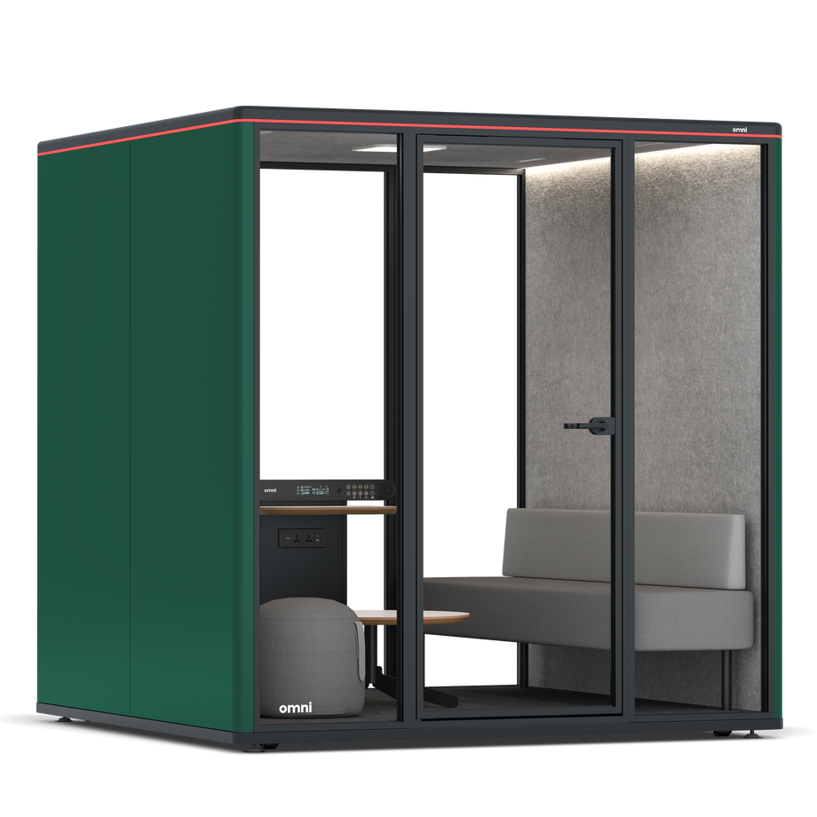 Omni SixLounge / RAL Moss Green / #a49f98