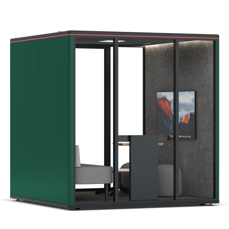 Omni SixLounge / RAL Moss Green / #615f5d