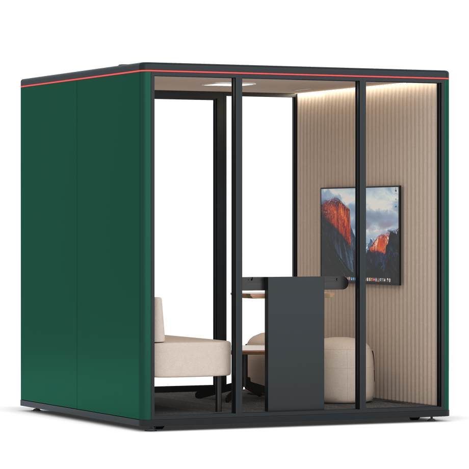 Omni SixLounge / RAL Moss Green / #a18e7e