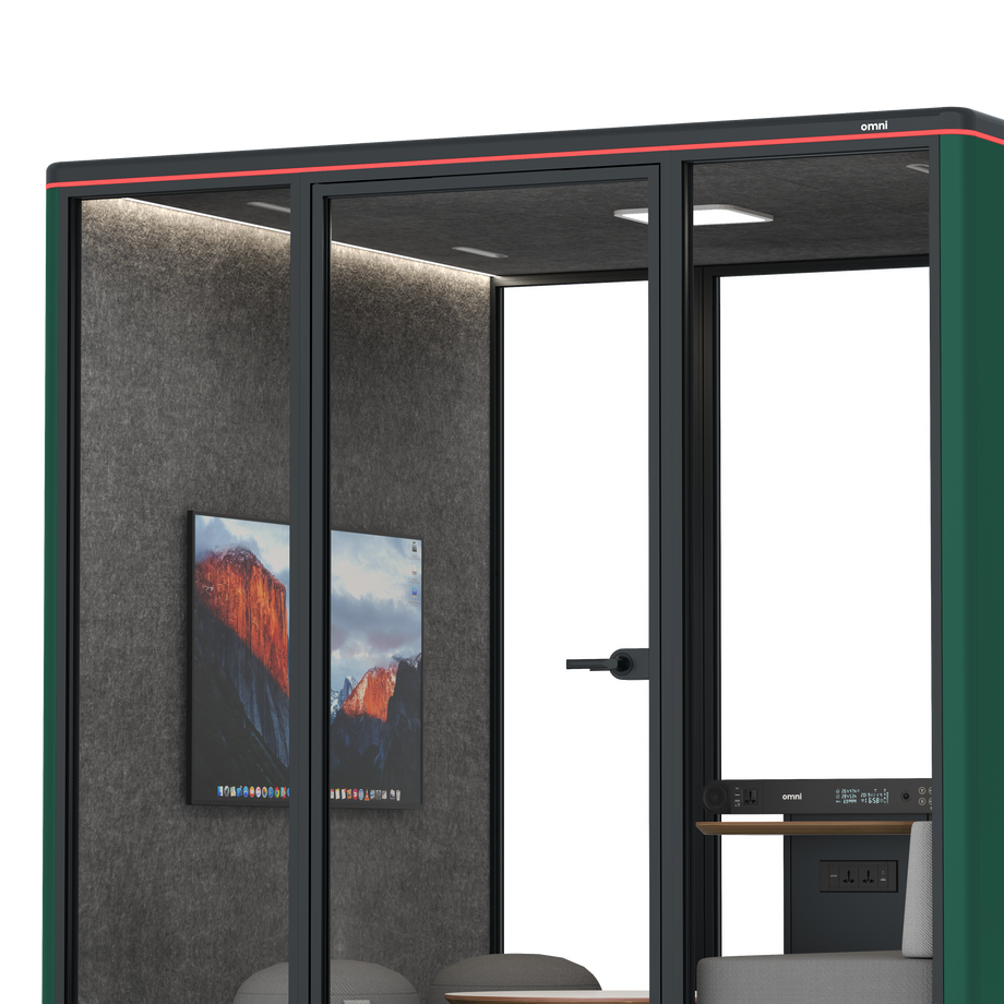 Omni SixLounge / RAL Moss Green / #615f5d