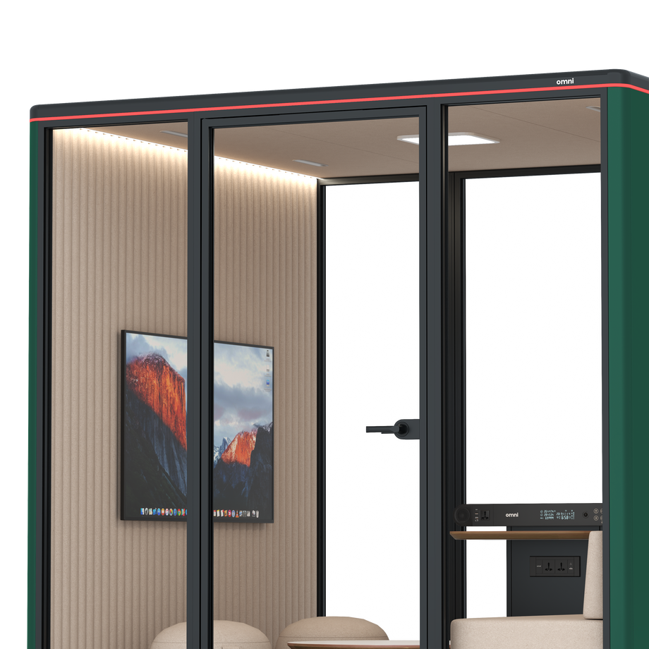 Omni SixLounge / RAL Moss Green / #a18e7e