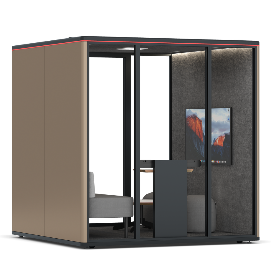 Omni SixLounge / RAL Grey Beige / #615f5d
