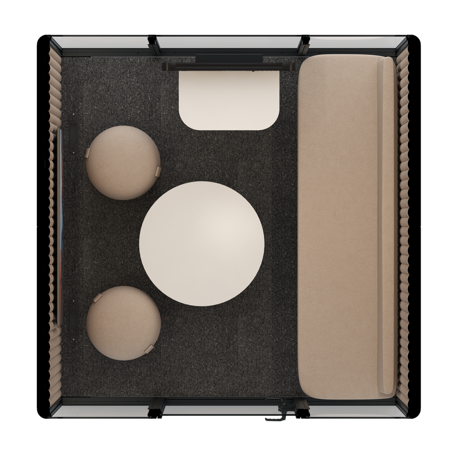 Omni SixLounge / RAL Grey Beige / #a18e7e