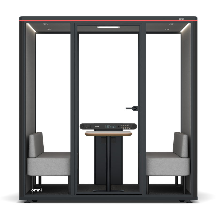 Omni SixSofa / RAL Black / #6d6c69