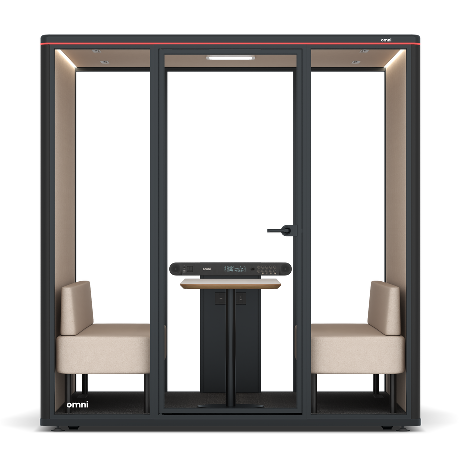 Omni SixSofa / RAL Black / #a18e7e