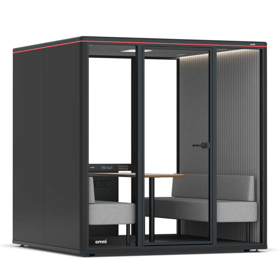 Omni SixSofa / RAL Black / #6d6c69