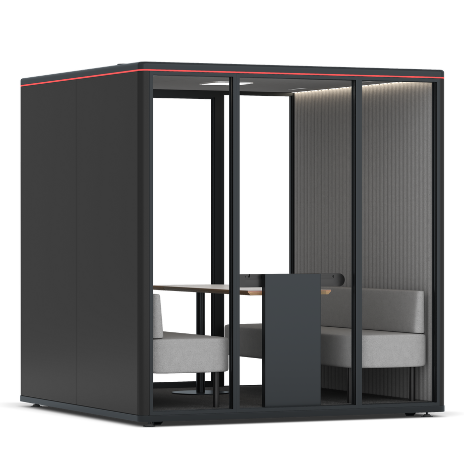 Omni SixSofa / RAL Black / #6d6c69