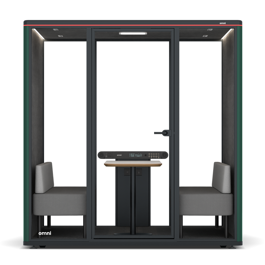 Omni SixSofa / RAL Moss Green / #615f5d