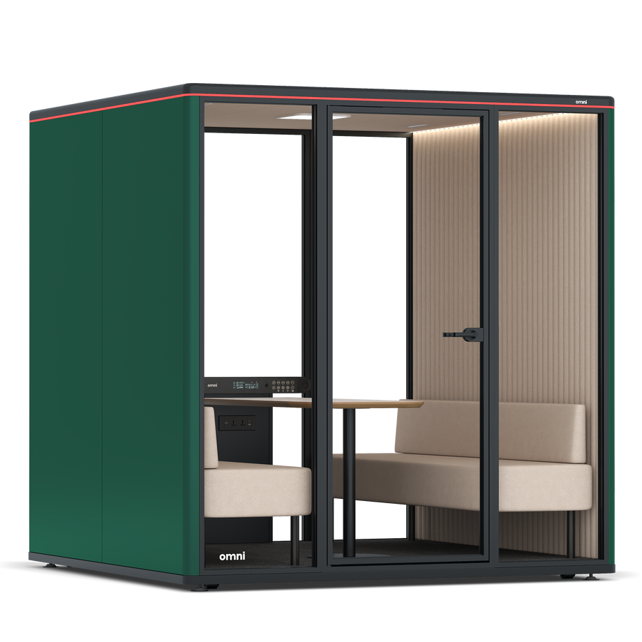 Omni SixSofa / RAL Moss Green / #a18e7e