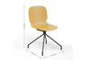 A ginger Aarhus Eiffel Chair with dimensions indicated on a black background. The dimensions are width 495mm, depth 510mm, and height 830mm.