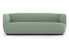 Byorne Sofa upholstered in soft fabric, available in dusty teal, dark grey and pebble grey, designed to create a warm and inviting seating experience in living rooms, lounges and open-plan spaces. Featuring high-density moulded foam cushioning for lasting comfort and shape retention, a welded steel internal frame for dependable strength and injection-moulded nylon legs for lightweight stability, it combines everyday durability with a clean, modern aesthetic suited to residential and commercial environments.