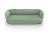 Byorne Sofa upholstered in soft fabric, available in dusty teal, dark grey and pebble grey, designed to create a warm and inviting seating experience in living rooms, lounges and open-plan spaces. Featuring high-density moulded foam cushioning for lasting comfort and shape retention, a welded steel internal frame for dependable strength and injection-moulded nylon legs for lightweight stability, it combines everyday durability with a clean, modern aesthetic suited to residential and commercial environments.