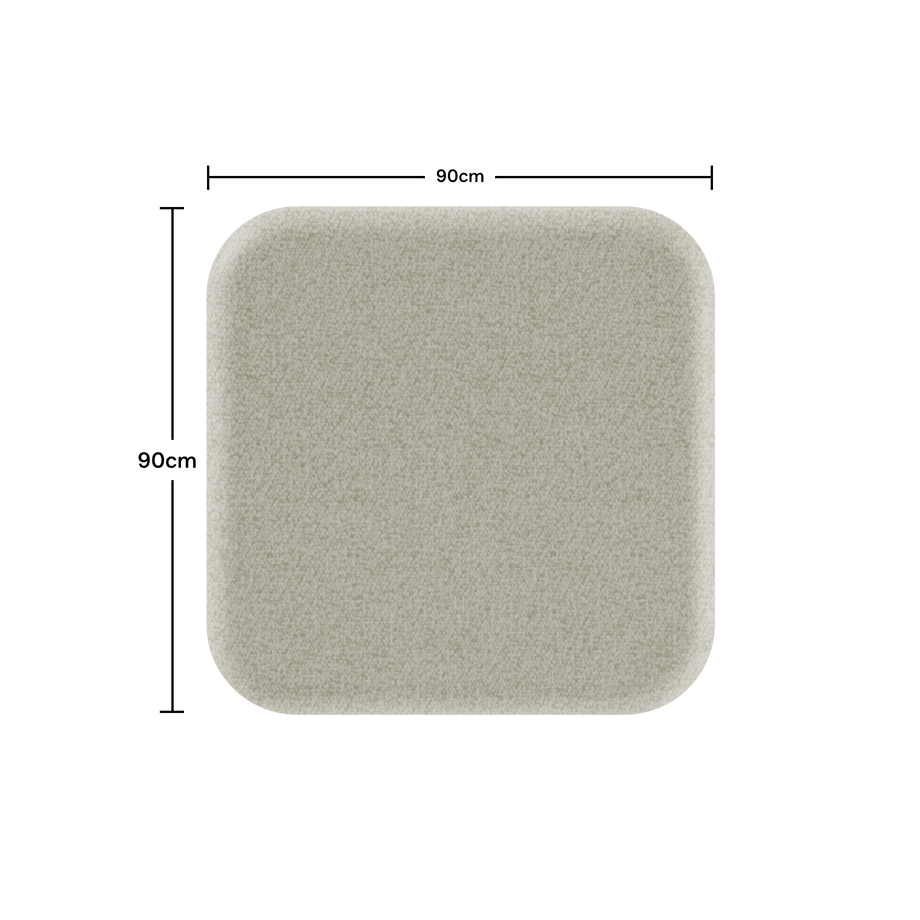 Acoustic Ceiling PanelBeige / Square / 90cm by 90cm