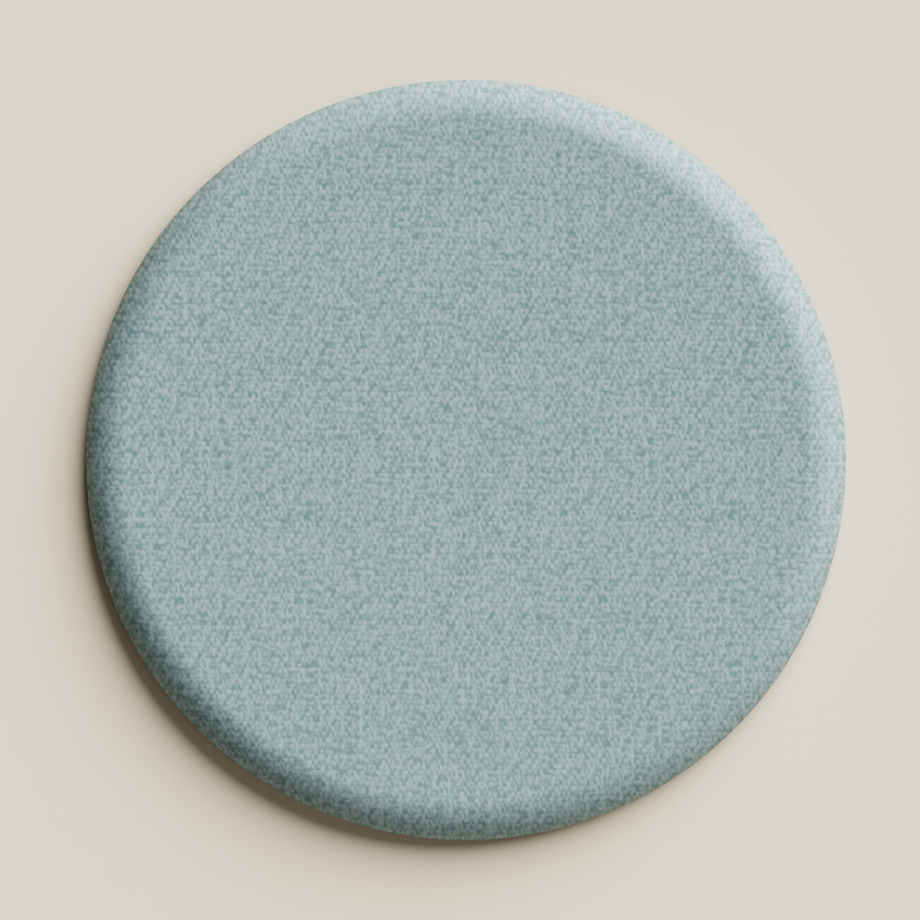 Folio geometryczny akustyczny - panel ściennyTeal / Round / 60cm by 60cm