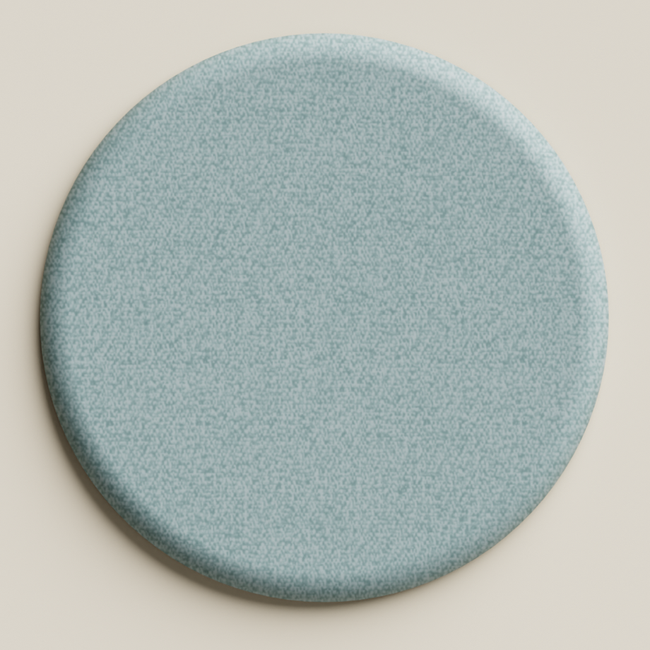 Folio geometryczny akustyczny - panel ściennyTeal / Round / 90cm by 90cm