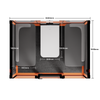 Quell+ - 4 persoons vergadercabine
