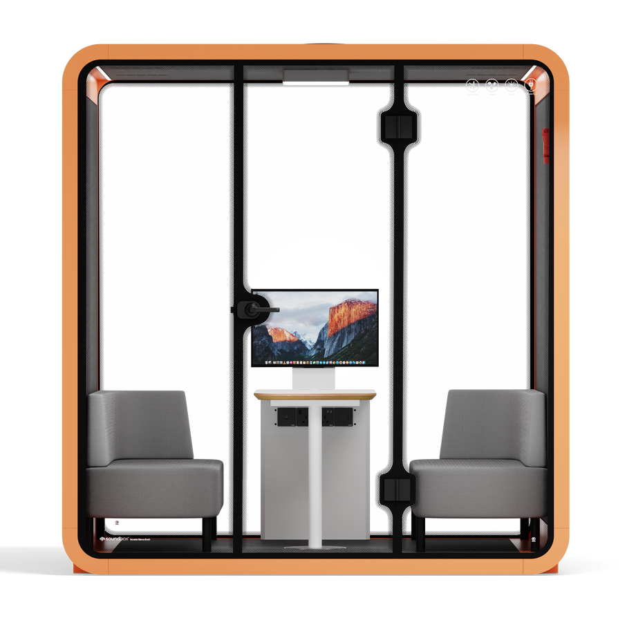Quell - Stánek pro 4 osobyOrange / Dark Grey / Delux