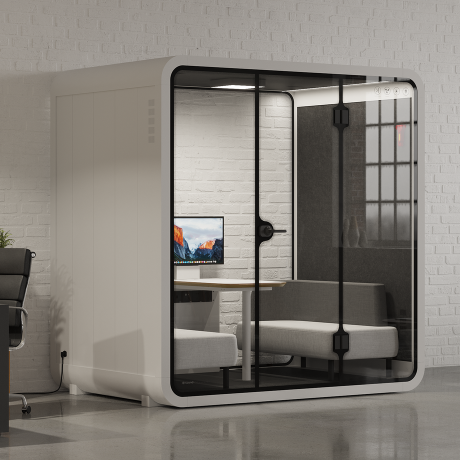 Quell - Stánek pro 4 osobyWhite / Dark Grey / Delux