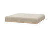 Moda Cabinet Cushion Top on a white background, featuring high-quality linen upholstery, durable fire-resistant foam and E0-grade MDF construction; modern ergonomic add-on cushion designed to enhance comfort and functionality for office storage cabinets.