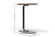 Omni C-Shaped Side Table dimensions image for modern office furniture, showing width 339mm x depth 563mm x height 600mm. Compact space-saving side table designed for offices, breakout areas and flexible workspace environments.