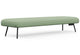 Omni Collaborative Soft Seating for reception areas, breakout spaces and open-plan offices, featuring a large upholstered bench design for shared seating and team collaboration. Finished in durable polyester fabric with a cushioned surface for all-day comfort, this office lounge bench includes a built-in power socket, making it ideal for flexible working, waiting areas and modern workplace environments.