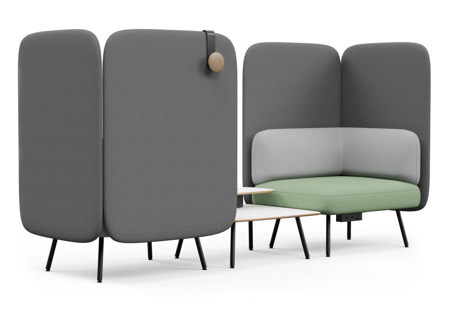 AtollDark Grey, Pebble Grey & Dusty Teal