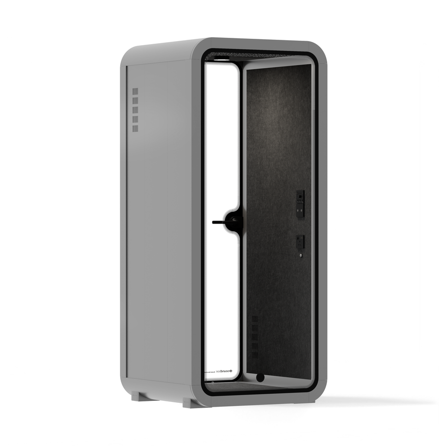 Office Pod Quell FlexLight Grey / Dark Grey / No Furniture