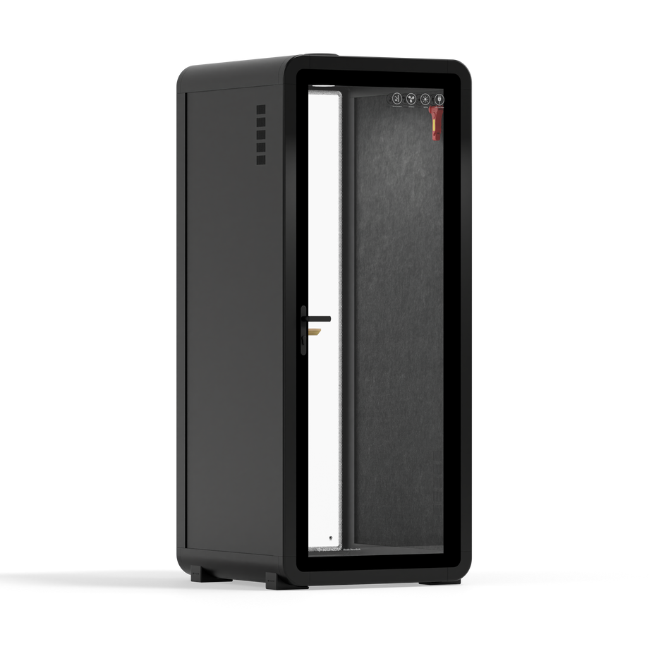 Quell - Flex - collega - soloBlack / Dark Grey / No Furniture