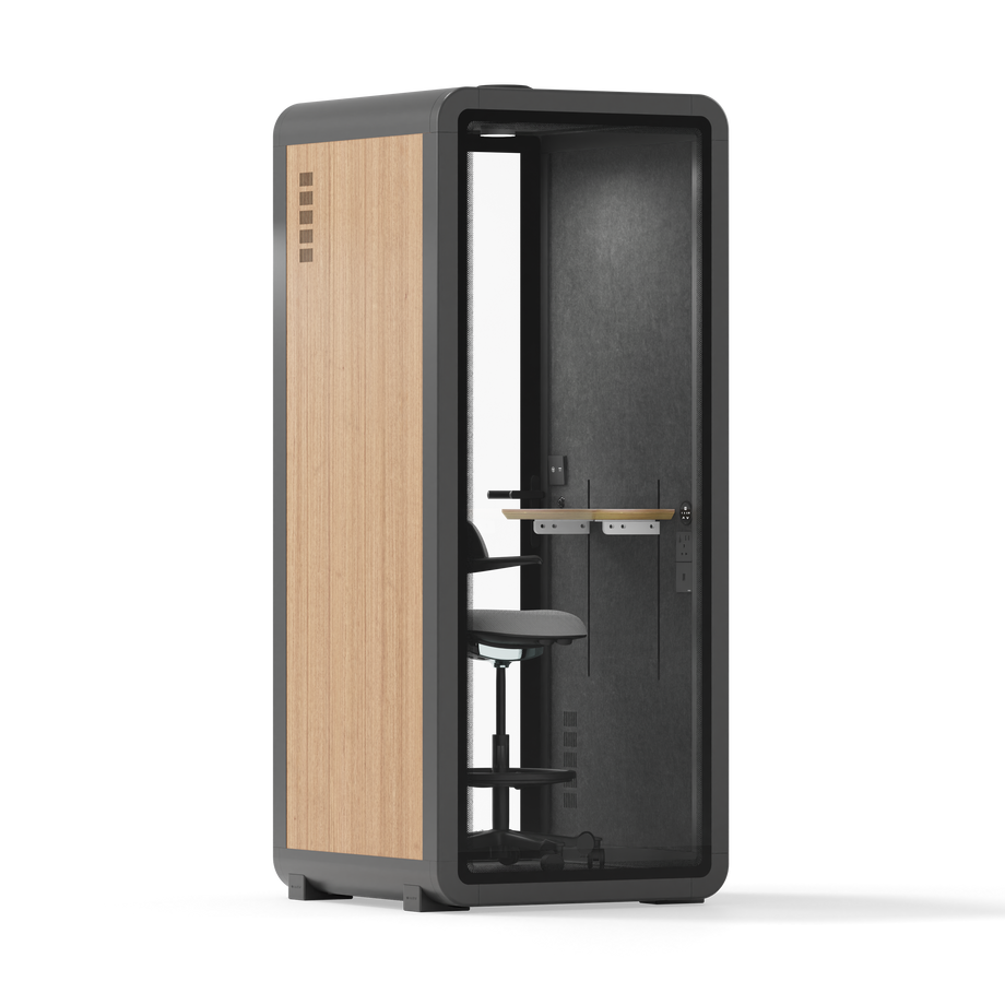 Quell - Flex - collega - soloWooden / Dark Grey / With Furniture
