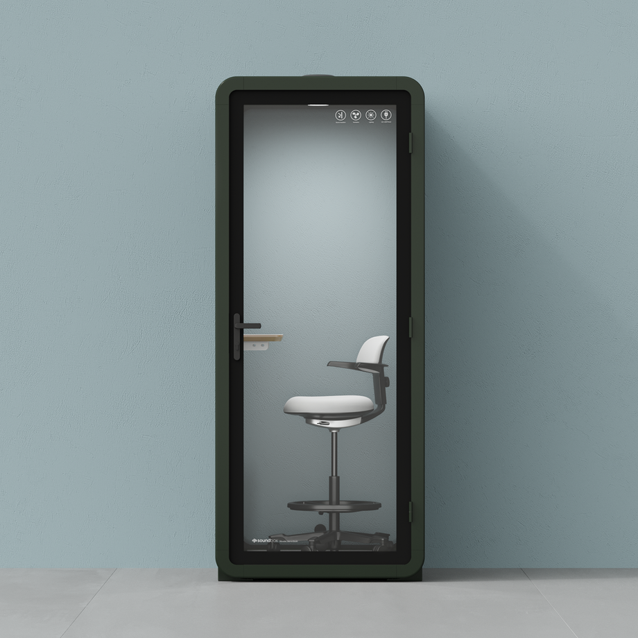 Quell - Flex - collega - soloDark Green / Dark Grey / With Furniture