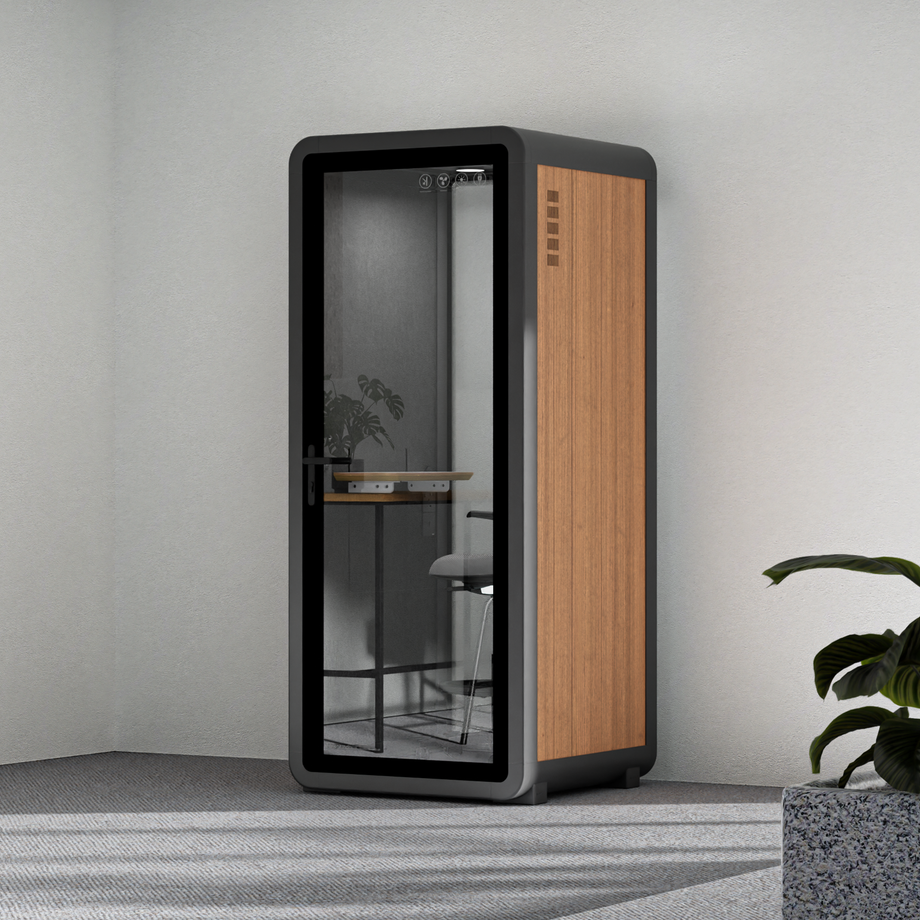 Quell - Flex - collega - soloWooden / Dark Grey / With Furniture