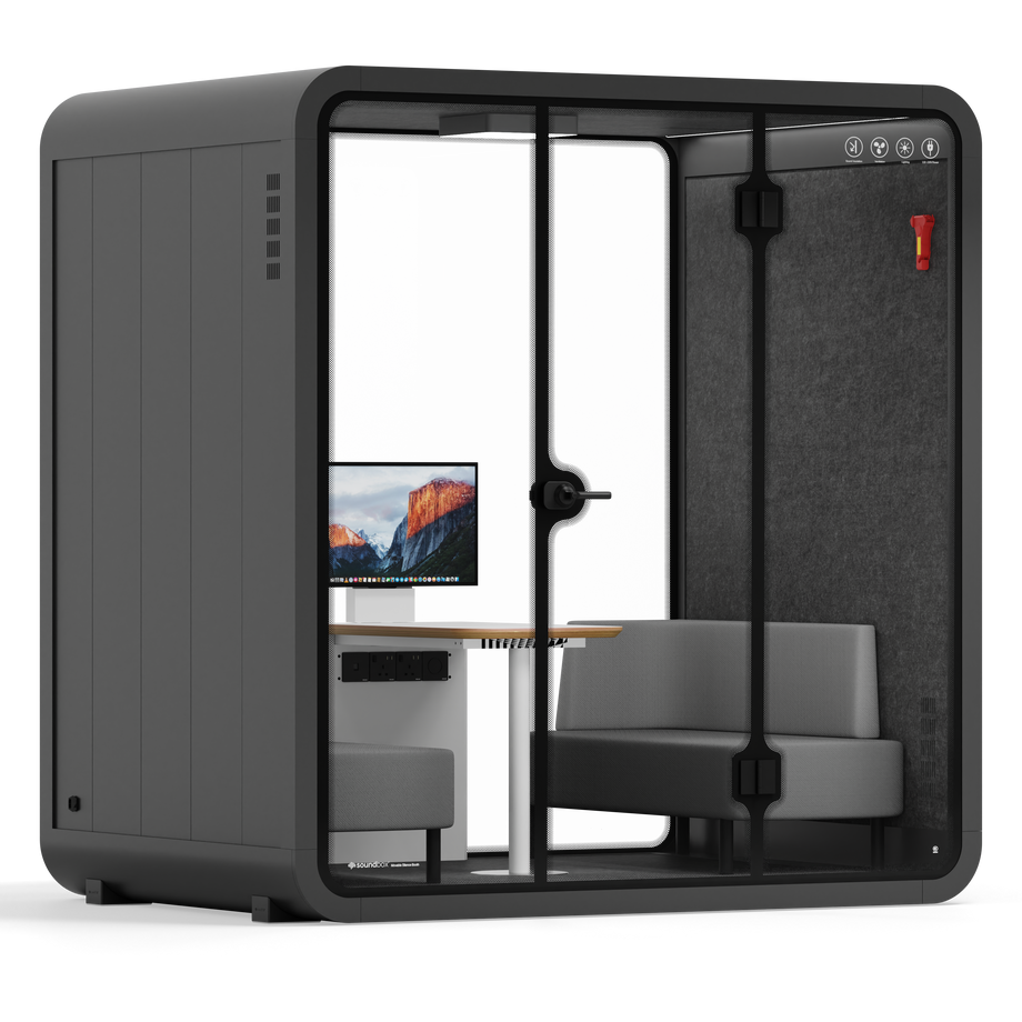 Quell - Stánek pro 4 osobyCharcoal / Dark Grey / Delux