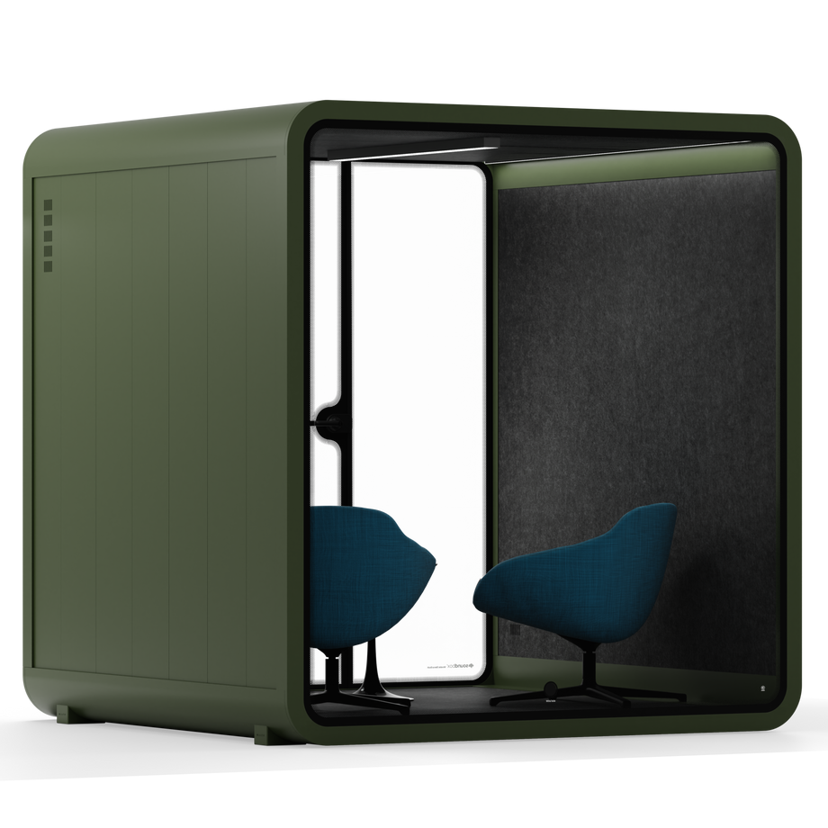 Møde stand Quell - 6 personDark Green / Dark Grey / Furniture Set 2