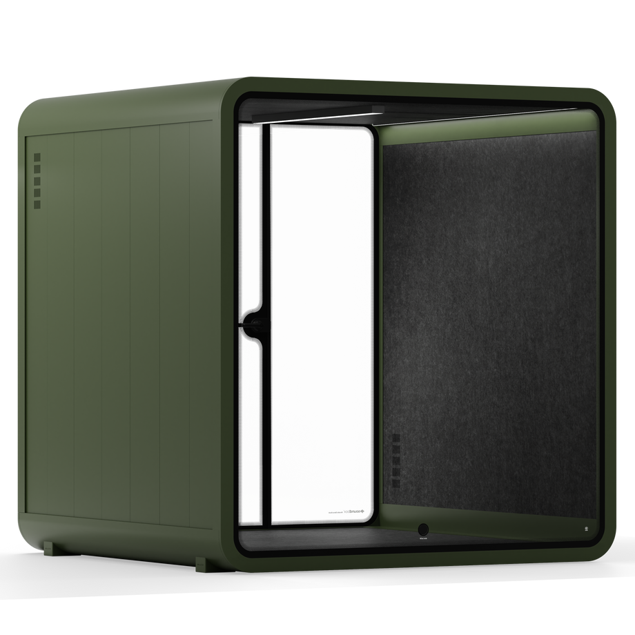 Møde stand Quell - 6 personDark Green / Dark Grey / No Furniture
