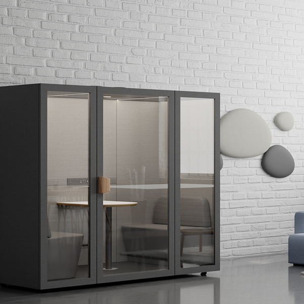 Folio Pebble - Wall panelsDark Grey / Pebble Grey