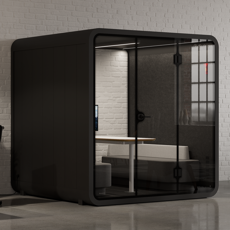 Møde stand Quell - 6 personBlack / Dark Grey / Furniture Set 1
