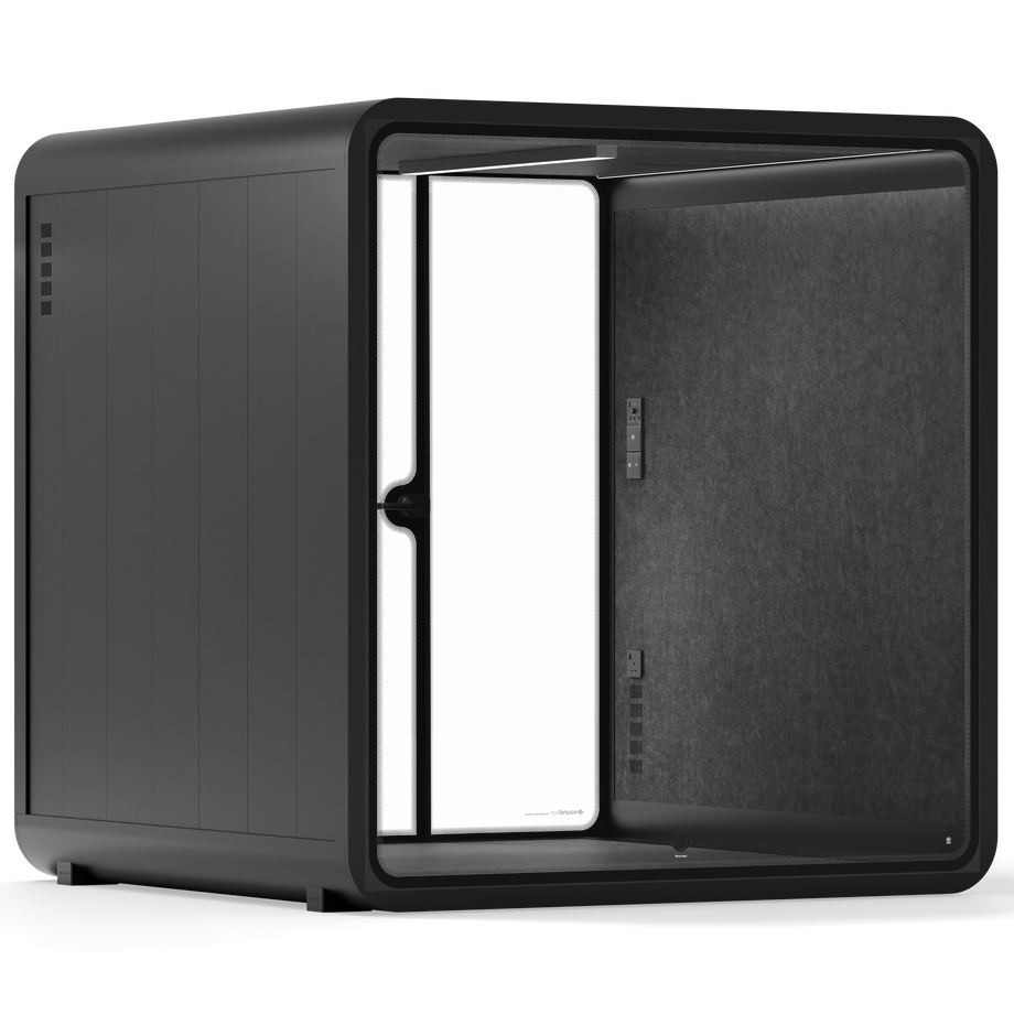 Møde stand Quell - 6 personBlack / Dark Grey / No Furniture