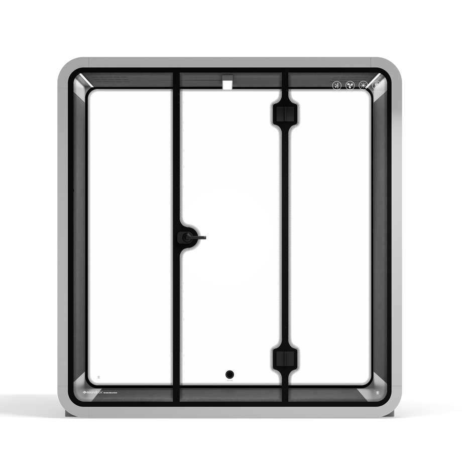 Møde stand Quell - 6 personLight Grey / Dark Grey / No Furniture
