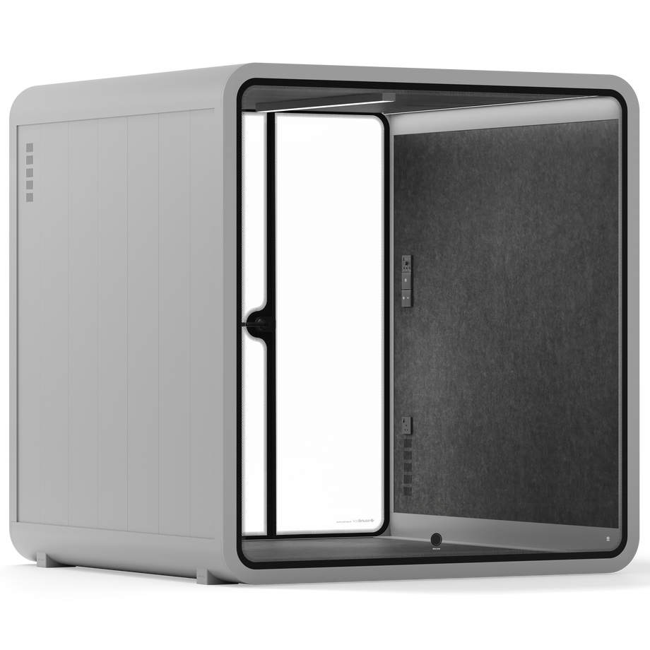 Møde stand Quell - 6 personLight Grey / Dark Grey / No Furniture