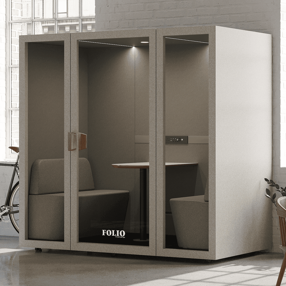 Folio Office Pod - 2-4 osobaFolio Beige / Furniture As Per Images
